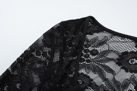 Blusa Manga Larga con Detalles de Encaje Calado - Image 25