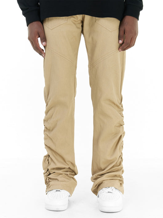 Pantalones Casuales Plisados Bicolor de Moda Urbana - Image 10