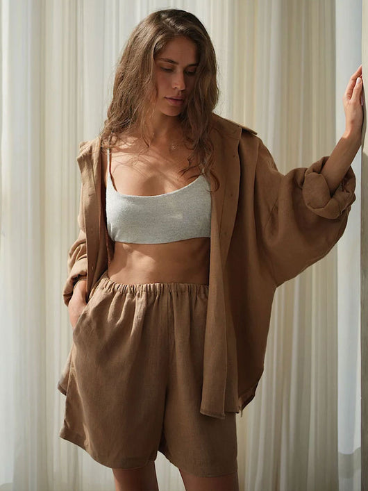 Blusa Suelta de Manga Larga para Mujer - Image 8