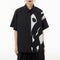 Blusa Estampada de Manga Corta Casual para Mujer