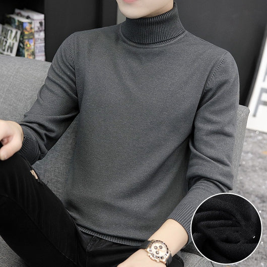 Suéter de Cuello Alto para Hombre - Abrigo Perfecto para el Invierno - Image 8