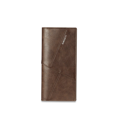 Billetera Multifuncional para Hombre con Protección Antirrobo y Costura de Diseño - Image 3