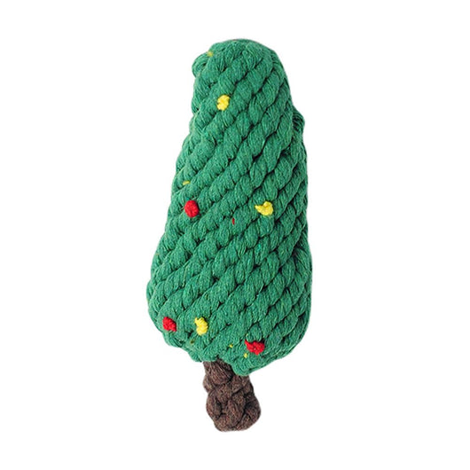 Juguete Dental Navideño para Perros con Cuerda de Algodón - Image 17