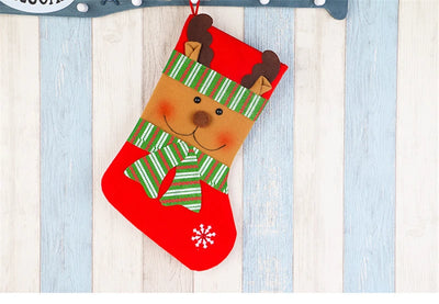 Bolsas de Regalo Navideñas con Adornos y Calcetines Decorativos al por Mayor - Image 13