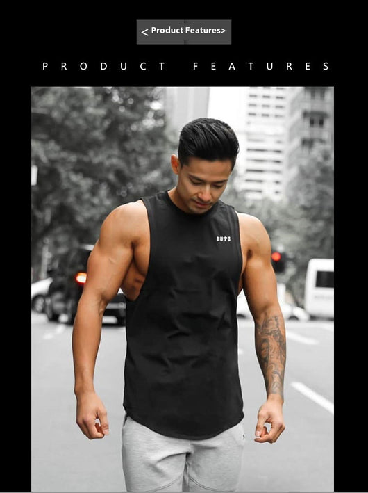 Chaleco Deportivo Hombre Verano Suelta Comodidad Fitness - Image 15