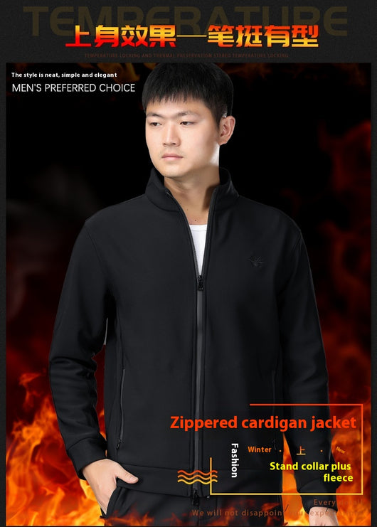 Traje Casual Premium con Forro de Polar para Hombre - Image 18