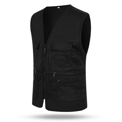 Chaleco Multibolsillos Unisex de Poliéster-Algodón - Image 15