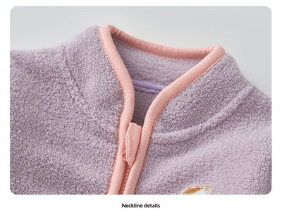 Abrigo Polar Infantil Conejo Adorable para Otoño e Invierno - Image 29