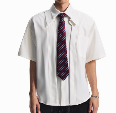 Camisa Blanca Antiedad para Hombre - Diseño Verano - Image 4