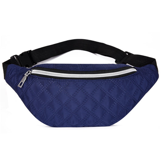 Bolsa de Cintura Nylon de Gran Capacidad Unisex con Correa Diagonal - Image 4