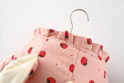 Abrigo de Algodón Niña con Forro Polar Estampado Frutas y Bolsa Incluida - Image 22