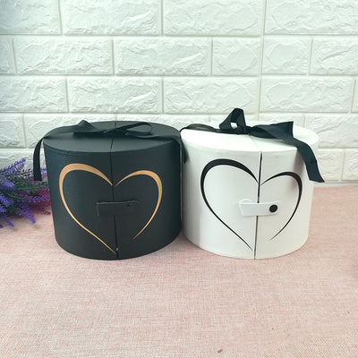 Caja de Regalo Redonda con Apertura Lateral para San Valentín - Image 11