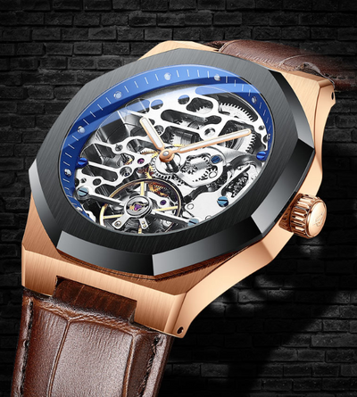 Reloj Suizo Tourbillon Elon para Hombre con Mecanismo de Precisión - Image 6