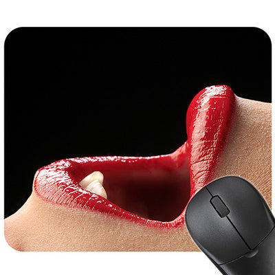 Tapete para Ratón Antideslizante Labios Rojos - Mat Gaming y Oficina - Image 4