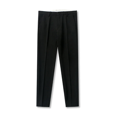 Pantalón Blanco Elegante de Corte Recto con Diseño de Nueve Puntos - Image 13