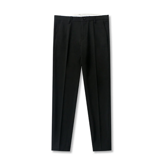 Pantalón Blanco Elegante de Corte Recto con Diseño de Nueve Puntos - Image 13