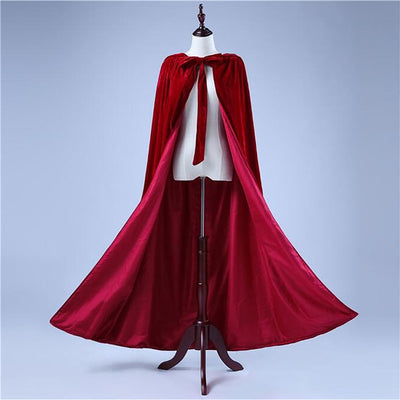 Capa Hanfu Unisex de Terciopelo Grueso con Capucha - Image 9
