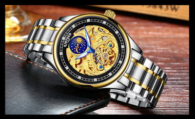 Reloj Mecánico Automático Hueco KINYUED - Image 8