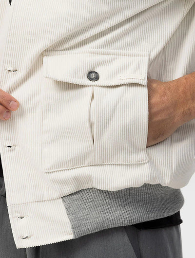 Chaqueta Larga de Manga Larga con Detalles a Contraste - Estilo Moderno - Image 18