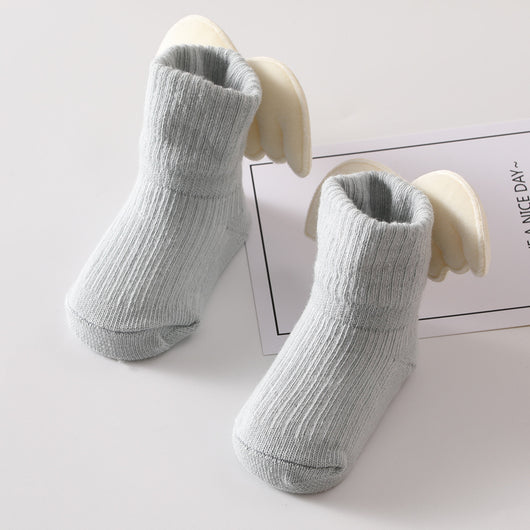 Calcetines Angelicales para Bebé con Alas Bordadas - Image 17