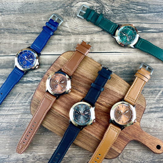 Reloj Vintage para Hombre con Tres Esferas - Image 3