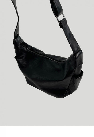Bolsa Mensajera de Cuero PU para Hombre - Capacidad Grande, Estilo Minimalista - Image 13