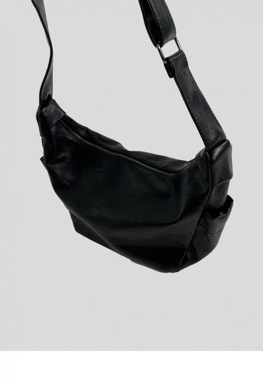 Bolsa Mensajera de Cuero PU para Hombre - Capacidad Grande, Estilo Minimalista - Image 13