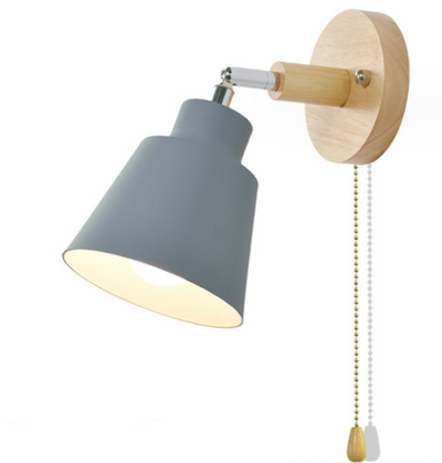 Lámpara de Pared Minimalista de Madera con Cierre - Image 14