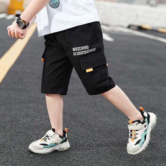 Pantalones de Verano Infantiles Modernos para Niños Grandes - Image 17