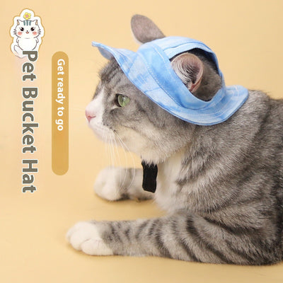 Gorro Pescador Protección Solar para Gatos - Ajustable con Protección de Orejas - Image 3