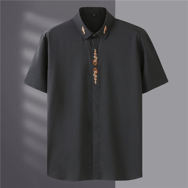 Camisetas de Verano para Hombre Talla Grande - Manga Corta Cómoda