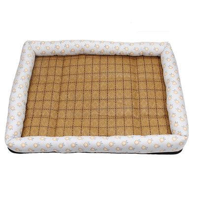 Colchoneta Refrescante de Seda para Mascotas - Cama Fresca Transpirable para Perros y Gatos - Image 9