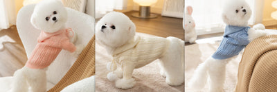 Cardigan Tejido a Rayas para Perros - Suéter Cómodo y Elegante - Image 3