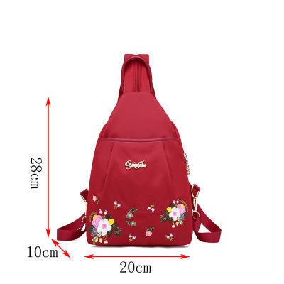 Mochila Oxford para Dama con Bordado Versátil - Image 2