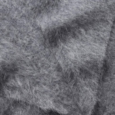 Pañoleta Triangular de Cachemira Peinada Gris - Image 11