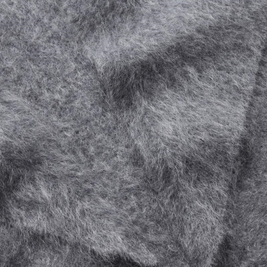 Pañoleta Triangular de Cachemira Peinada Gris - Image 11