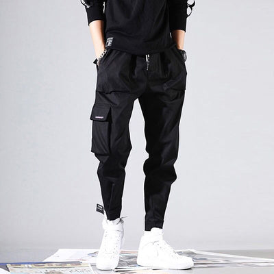Pantalones cargo sueltos con cierres ajustables - Image 10