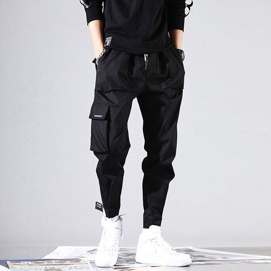 Pantalones cargo sueltos con cierres ajustables - Image 10