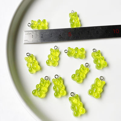 Aretes de Goma Jelly con Diseño de Ositos Coloridos - Image 12