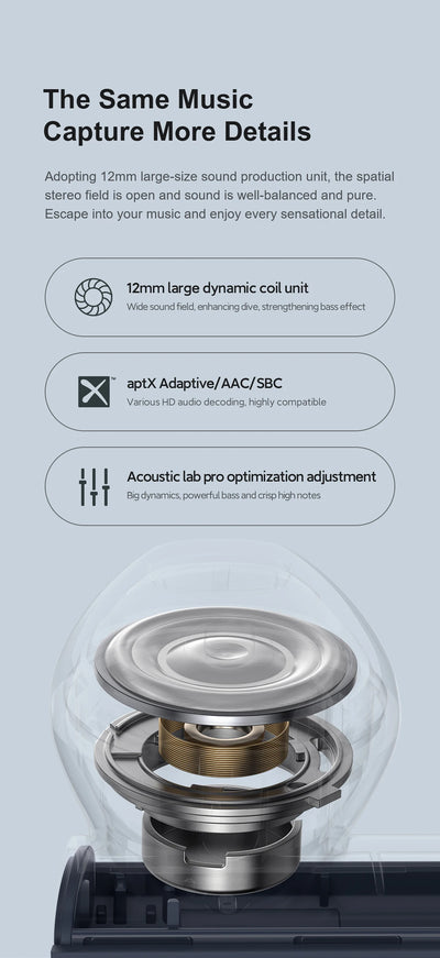 Audífonos Inalámbricos Bluetooth con Tecnología Qualcomm - Image 13