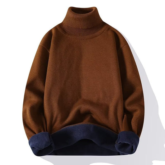 Suéter Cuello Alto Reversible para Hombre - Tejido Polar Premium - Image 15