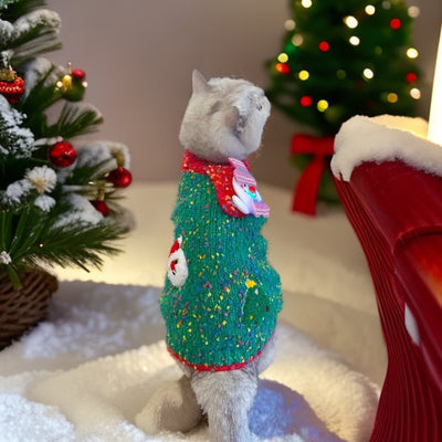 Suéter Navideño para Mascotas - Abrigo Cálido Otoño Invierno - Image 4
