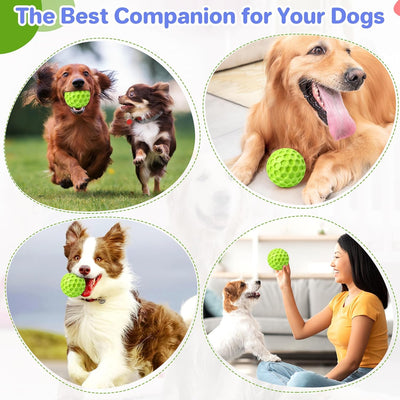 Pelota Masticable Indestructible para Perros Grandes - Juguete Interactivo Antiansied con Sonido - Image 13