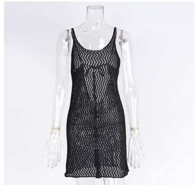 Blusa Playera Tejida Protección Solar - Bikini Cover Up Elegante