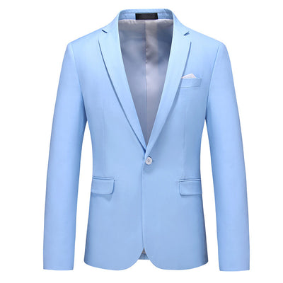 Blazer Ejecutivo Slim Fit Estilo Coreano para Hombre - Image 22