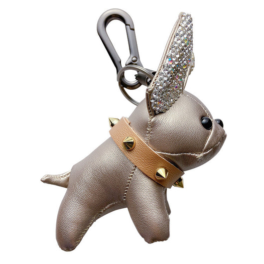 Llavero de Cuero Diamante para Perro - Image 4