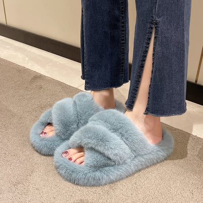 Pantuflas Fuzzy Invierno para Mujer - Cálidas y Suave Confort - Image 9