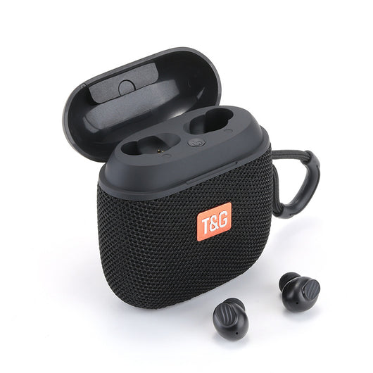 Auriculares Bluetooth 2 en 1 con Parlante Estéreo Portátil - Image 3