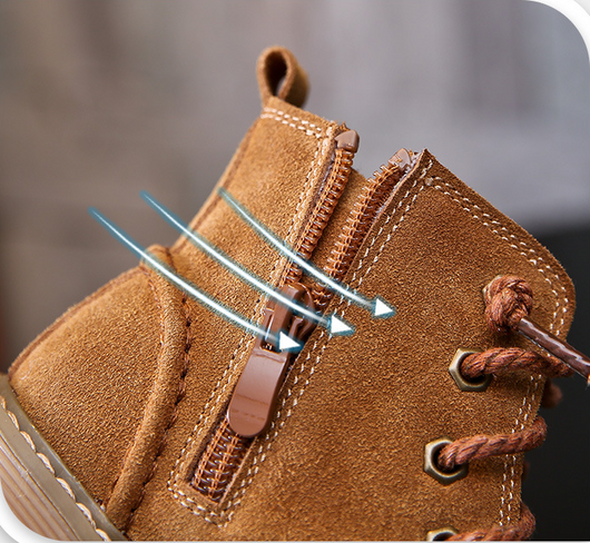 Botas Martin Infantiles de Cuero y Terciopelo - Estilo y Comodidad - Image 11