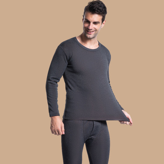 Pantalones de Terciopelo Dorado para Hombre - Otoño Cálido y Acolchado - Image 4